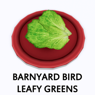 Barnyard Bird Leafy Greens